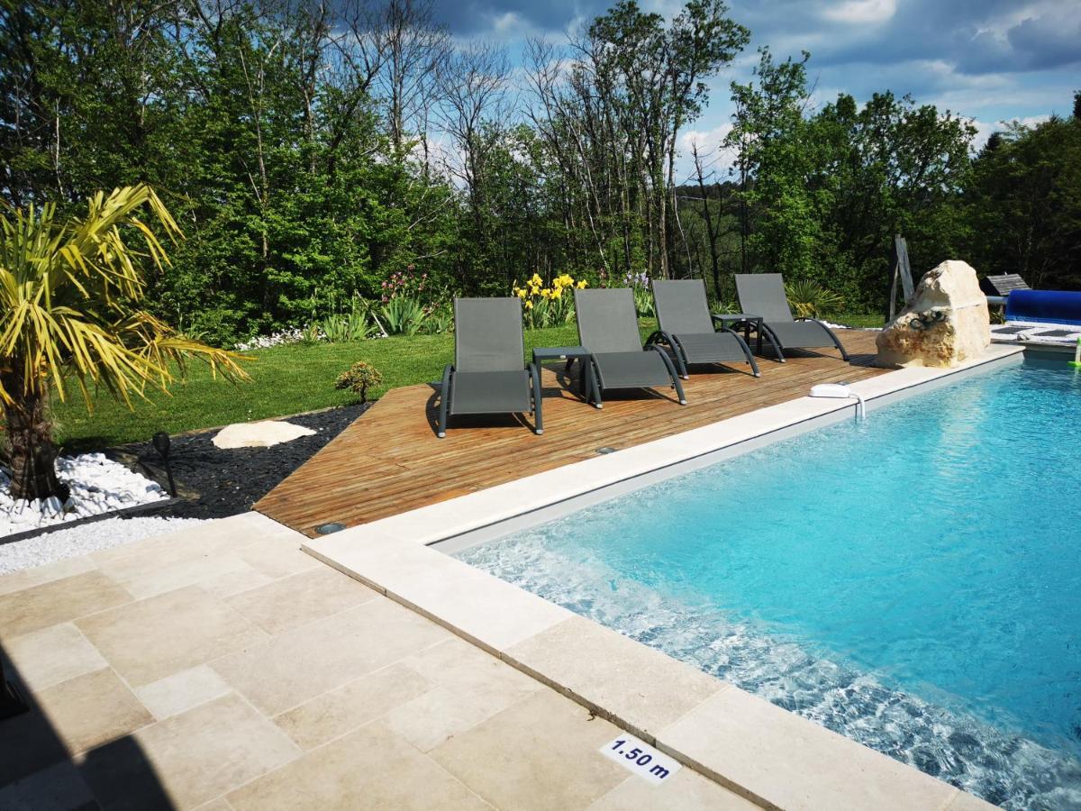 "Notre Bastide" Maison Et Table D'Hotes Traditionnelle Et Vegetarienne, Piscine, Jacuzzi, Clim, , A 5 Mn De Sarlat Marcillac-Saint-Quentin ภายนอก รูปภาพ